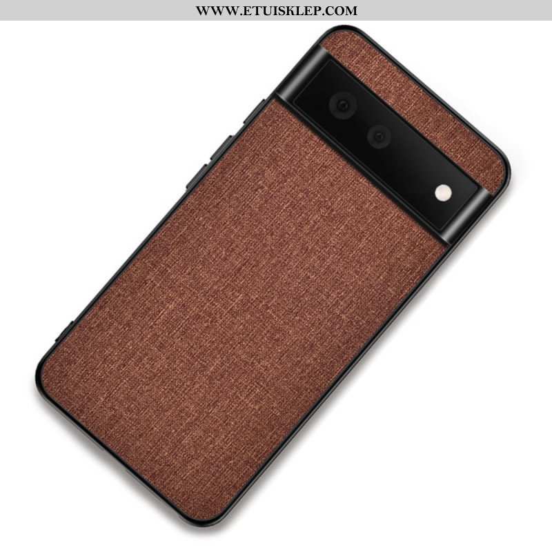 Etui do Google Pixel 6 Pro Tekstura Tkaniny
